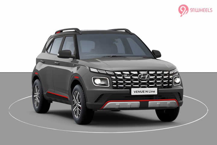 Hyundai Venue N Line Right Front Three Quarter Hyundai Venue N Line Right Front Three Quarter