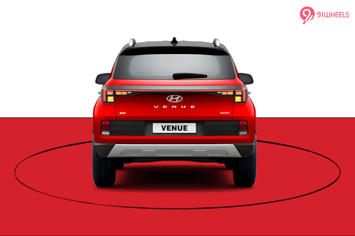 Hyundai Venue 2022-2025 Rear View