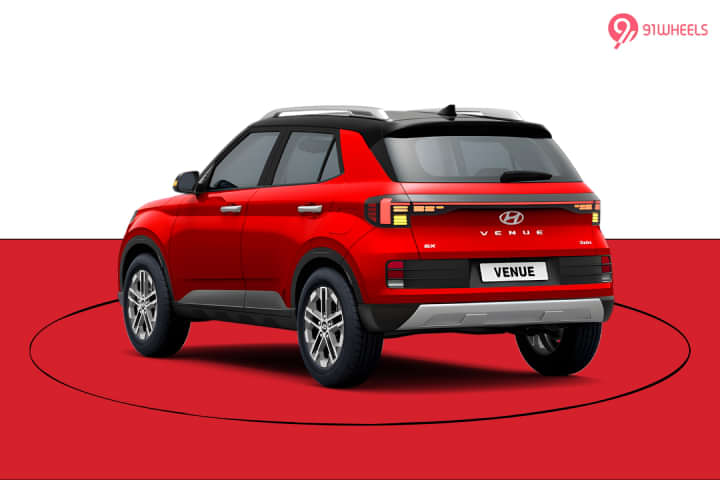 Hyundai Venue Left Rear Three Quarter