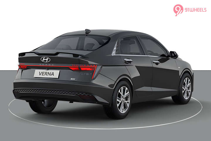Hyundai Verna Right Rear Three Quarter