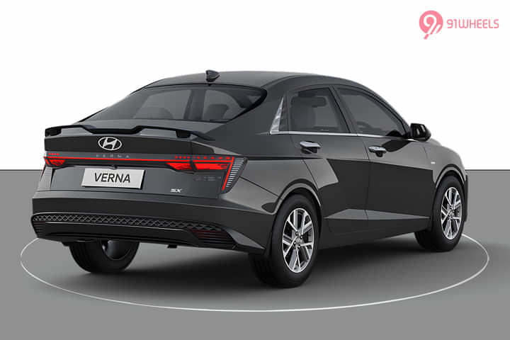 Hyundai Verna Right Rear Three Quarter Hyundai Verna Right Rear Three Quarter