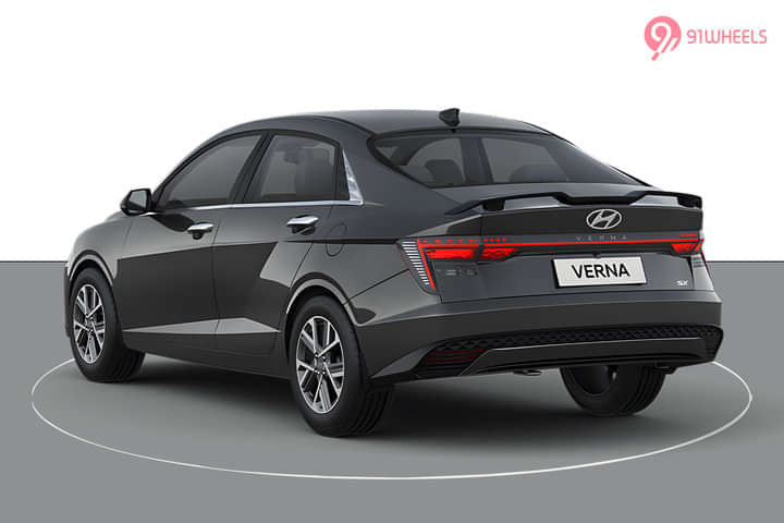 Hyundai Verna Left Rear Three Quarter