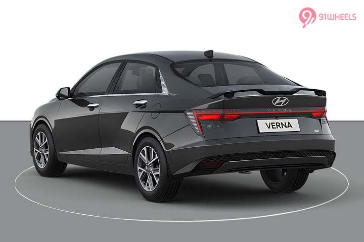 Hyundai Verna Left Rear Three Quarter