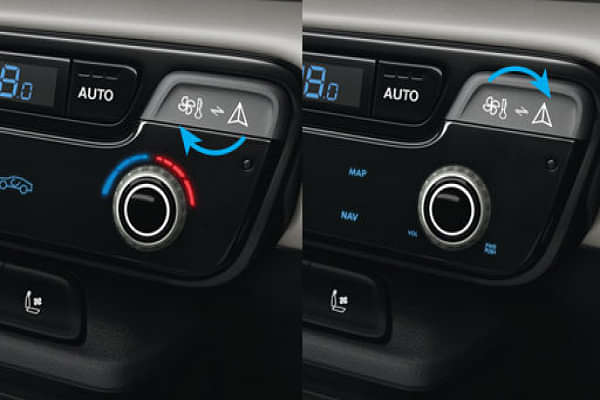 Hyundai Verna AC Controls