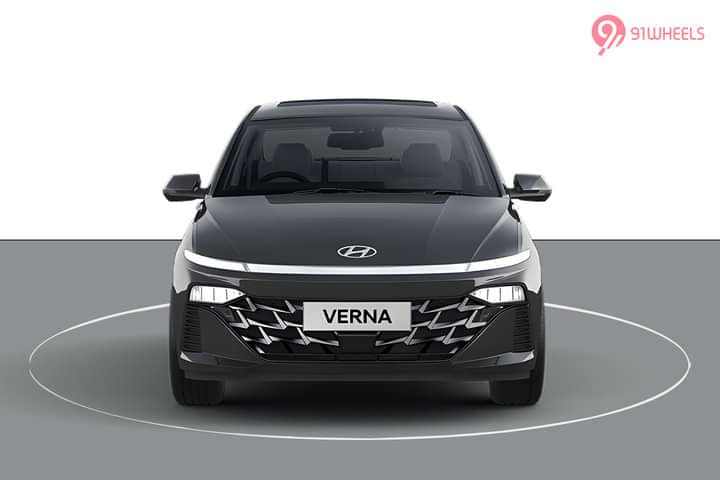Hyundai Verna Front View