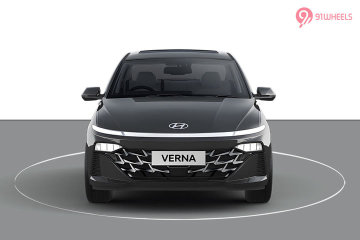 Hyundai Verna Front View