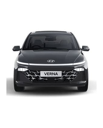 Hyundai Verna Front View