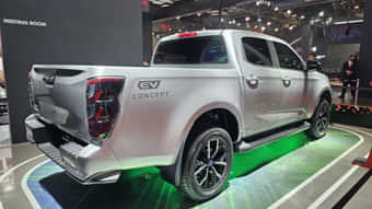 Isuzu DMax EV Concept Right Rear Three Quarter Isuzu DMax EV Concept Right Rear Three Quarter