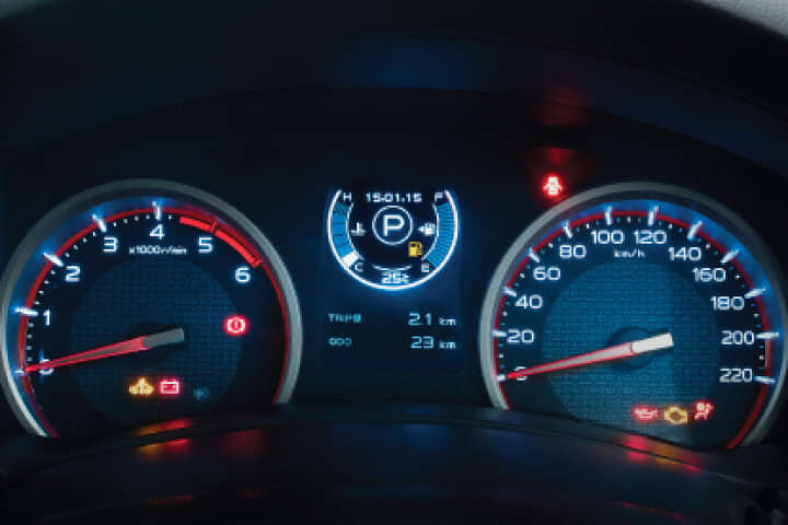 Isuzu V-Cross Instrument Cluster