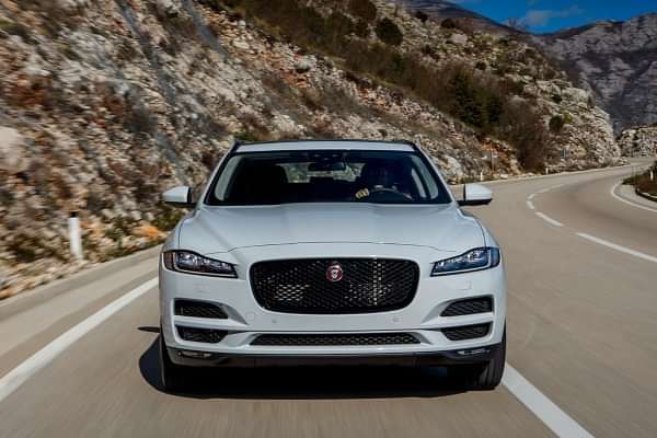 Jaguar F-Pace Driving Shot