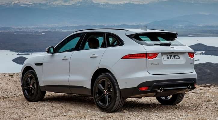 Jaguar F-Pace Left Rear Three Quarter