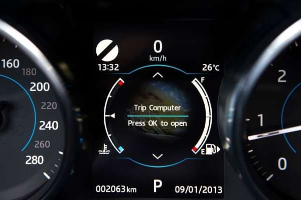 Jaguar XF Speedometer Console
