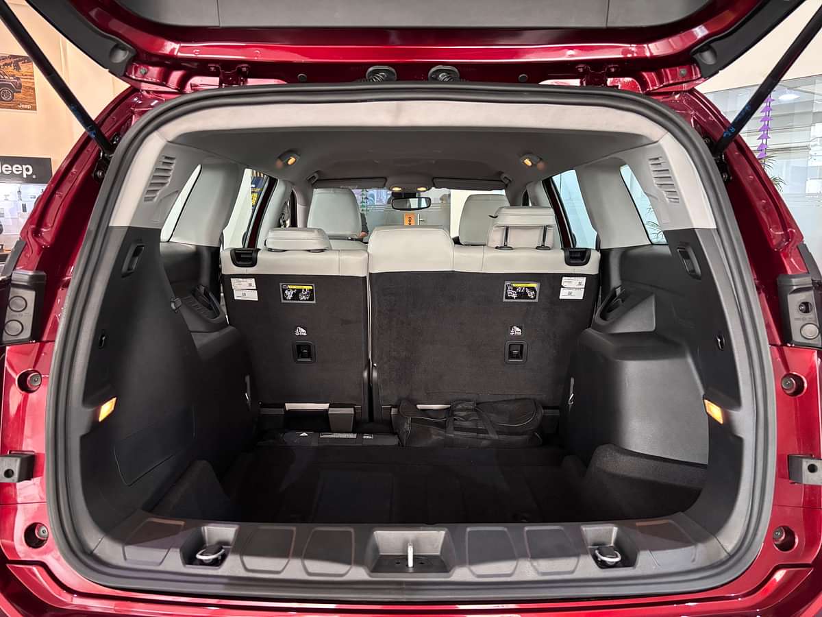 Jeep Meridian Bootspace Rear Seat Folded