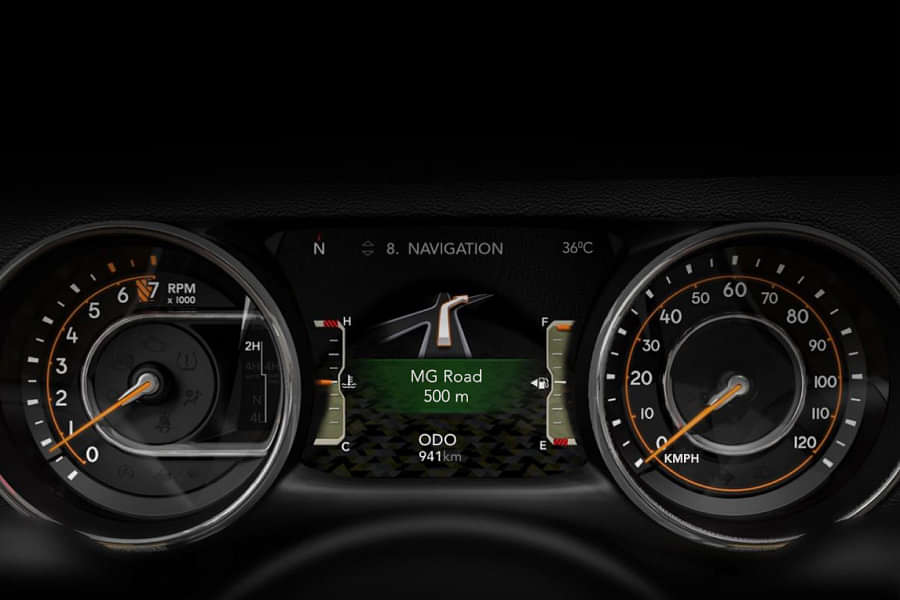 Jeep Wrangler Instrument Cluster