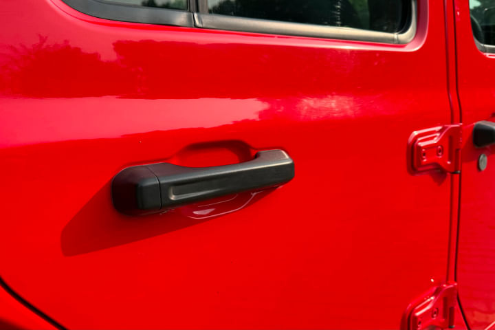Jeep Wrangler Rear Door Handle