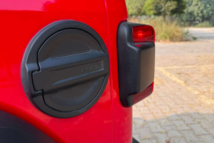 Jeep Wrangler Closed Fuel Lid