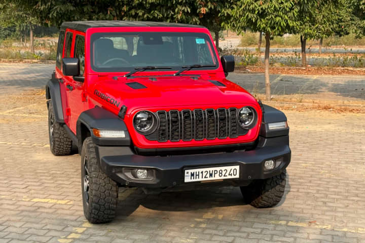 Jeep Wrangler Front View