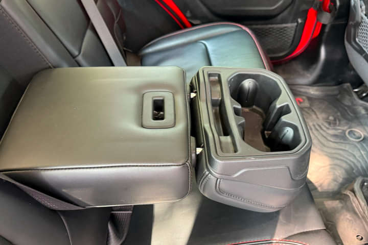 Jeep Wrangler Rear Cup Holders
