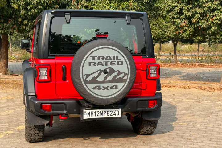 Jeep Wrangler Rear View