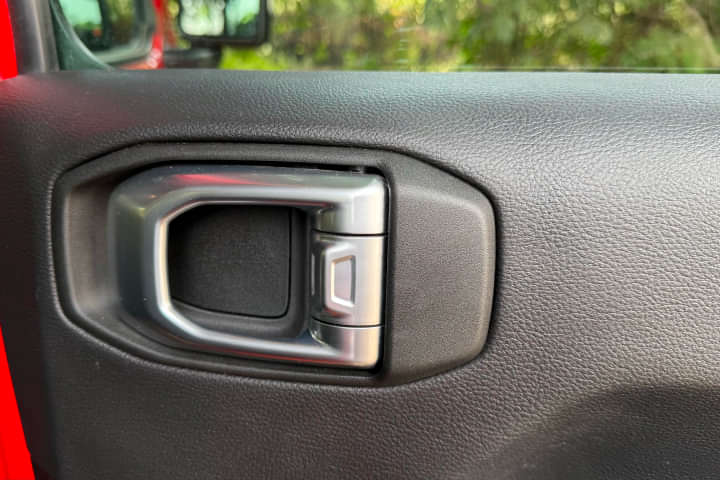 Jeep Wrangler Rear Door Pad Handle