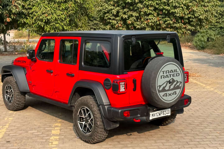 Jeep Wrangler Left Rear Three Quarter