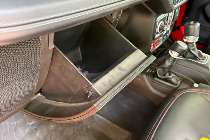 Jeep Wrangler Glove Box