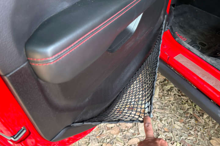 Jeep Wrangler Passenger Side Front Door Pocket