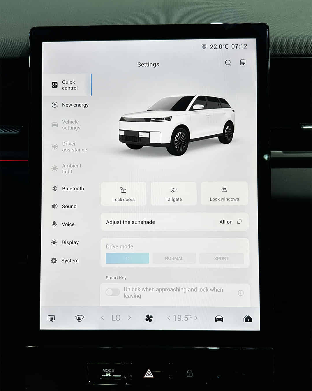 Infotainment Display