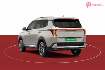 KIA Carens Clavis EV Left Rear Three Quarter KIA Carens Clavis EV Left Rear Three Quarter