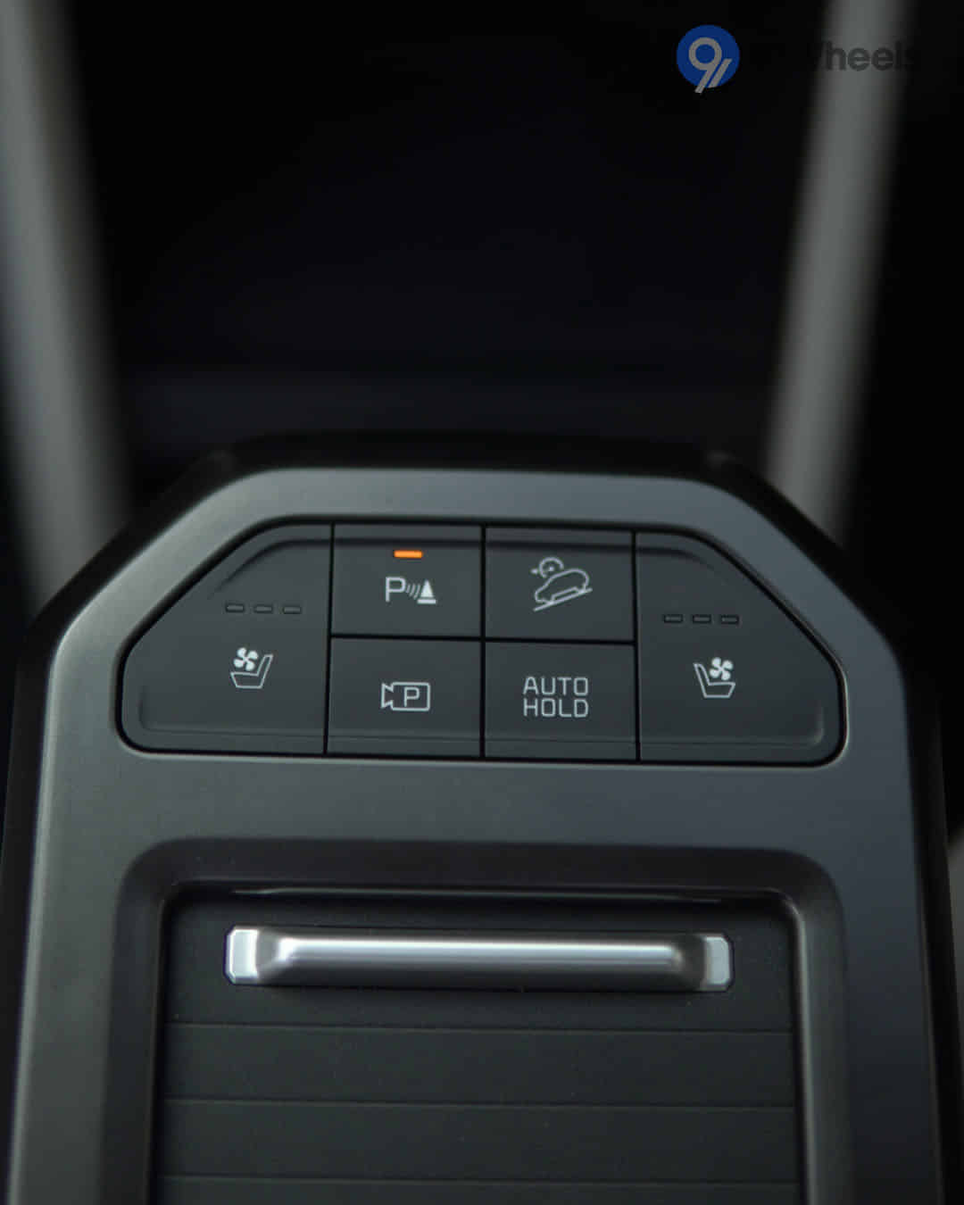 Ventilated seat switch