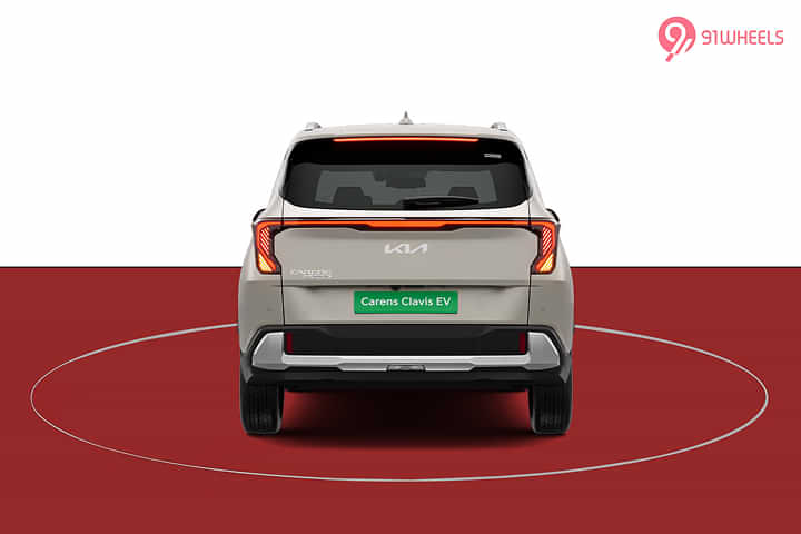 KIA Carens Clavis EV Rear View KIA Carens Clavis EV Rear View