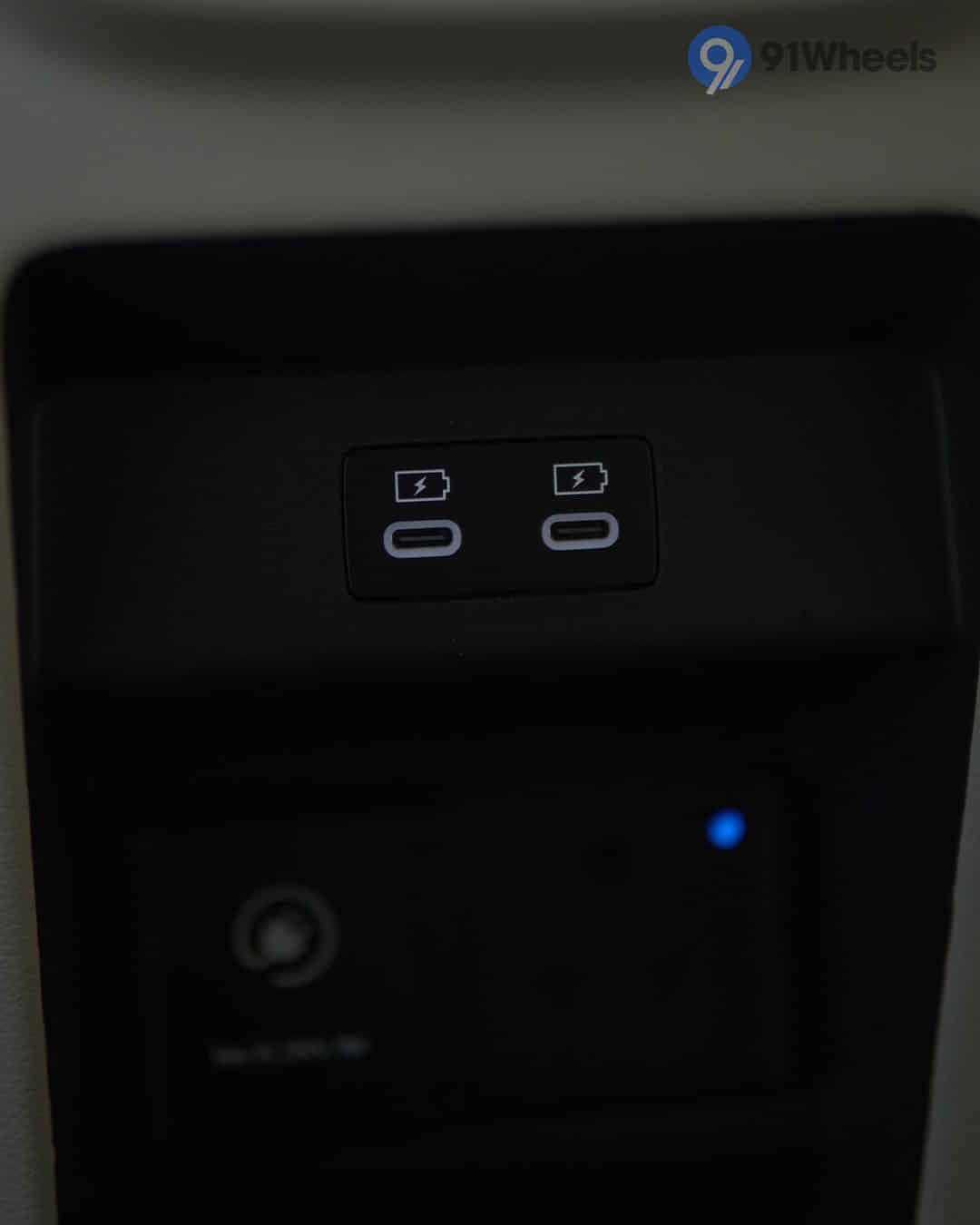 Rear Row Charging Point