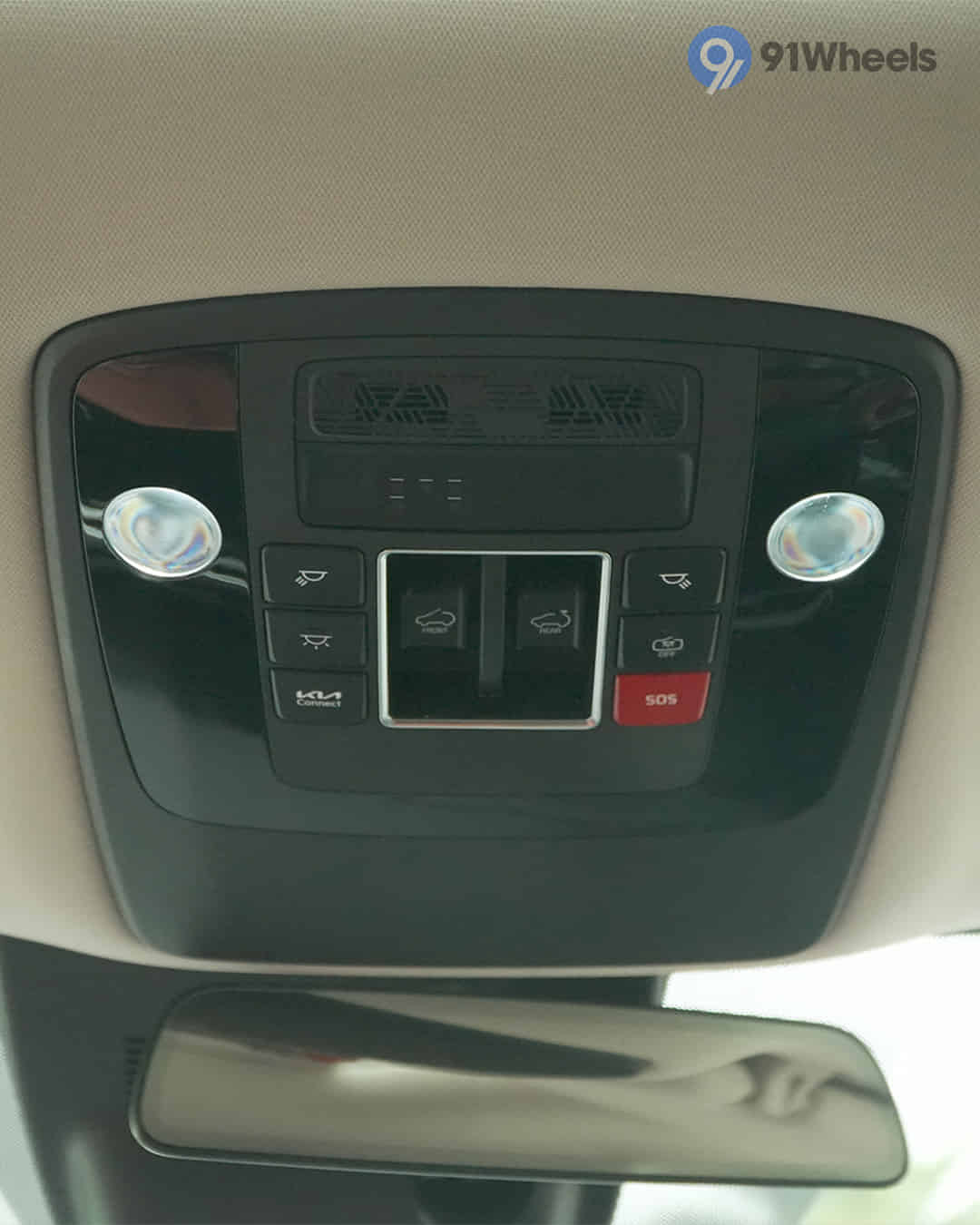 Roof Mounted Controls / Sunroof & Cabin Light Controls
