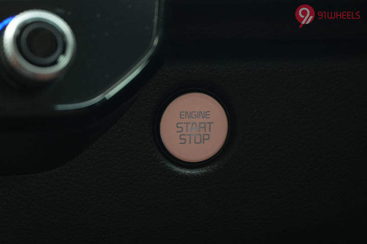 KIA Carnival Engine Start Button