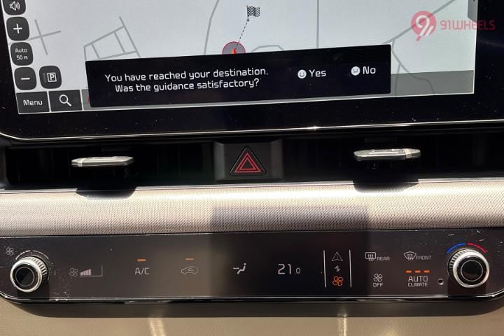 KIA Carens Clavis Dashboard Switches