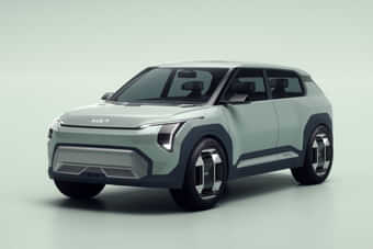 KIA EV3 Left Front Three Quarter KIA EV3 Left Front Three Quarter