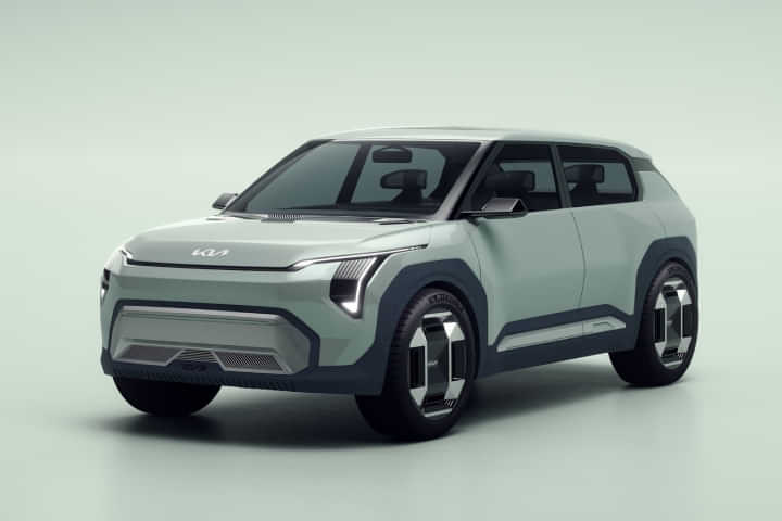 KIA EV3 Left Front Three Quarter KIA EV3 Left Front Three Quarter