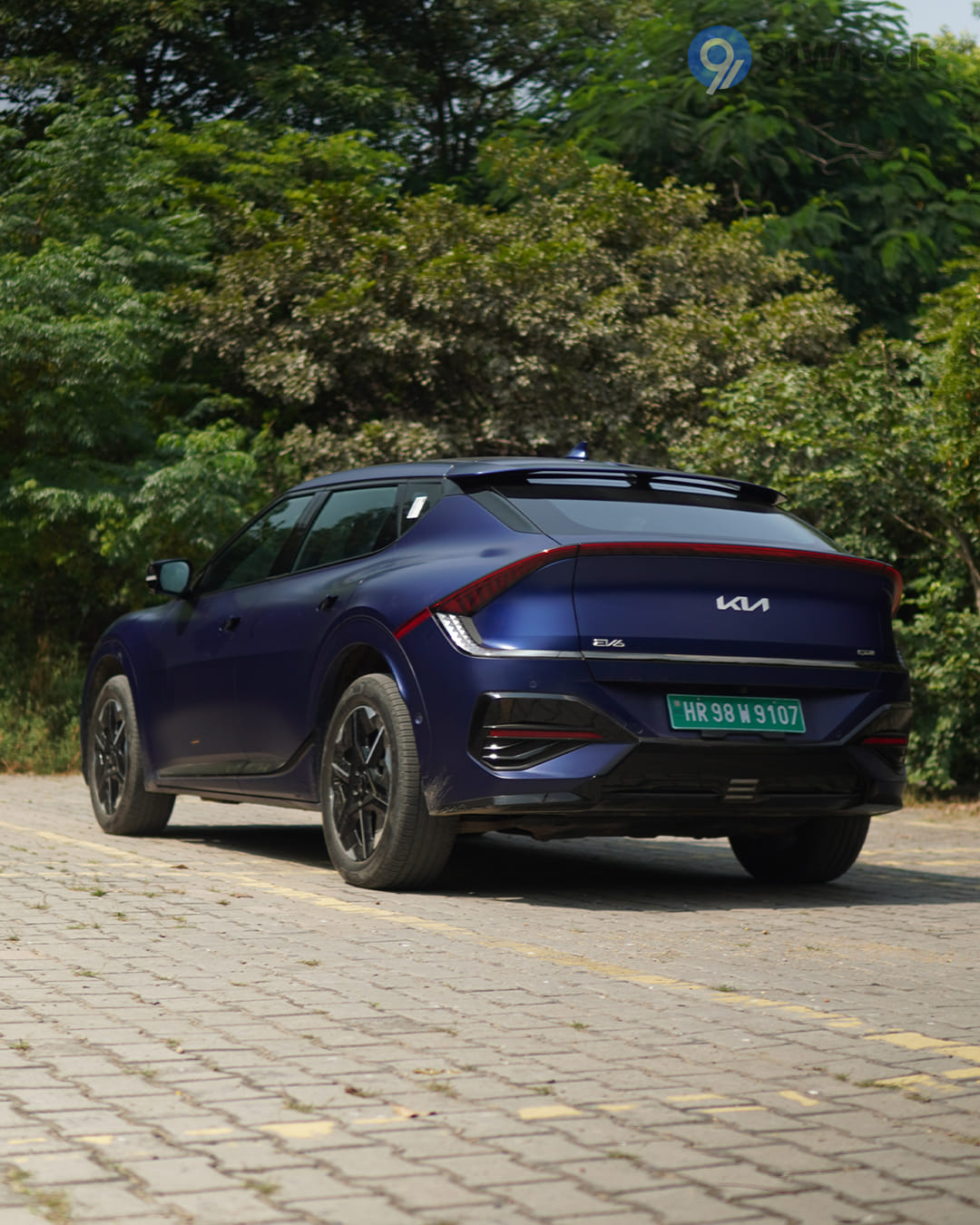 KIA EV6 Left Rear Three Quarter