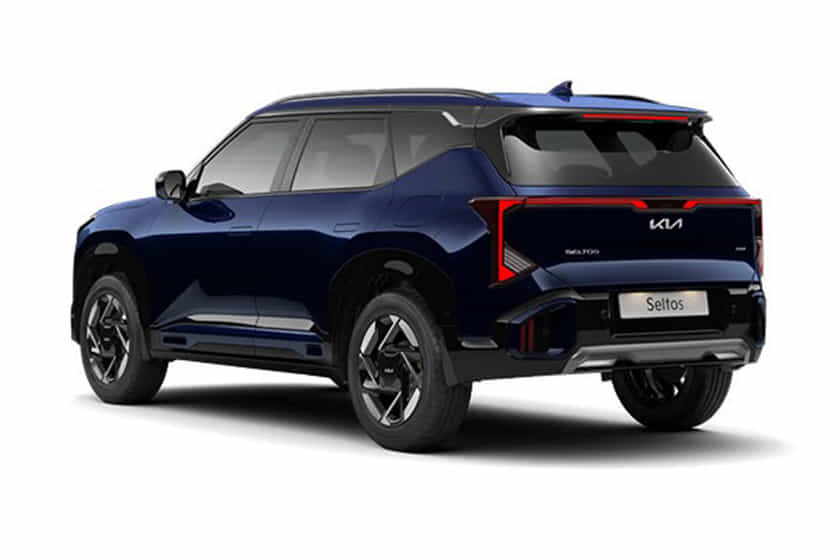 KIA Seltos Left Rear Three Quarter