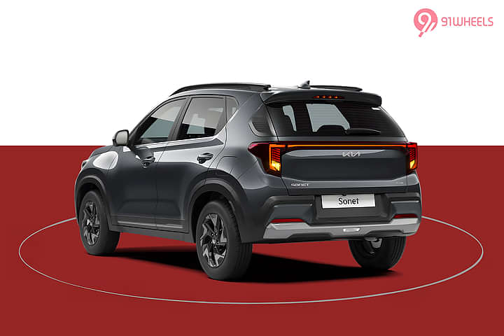 KIA Sonet Left Rear Three Quarter
