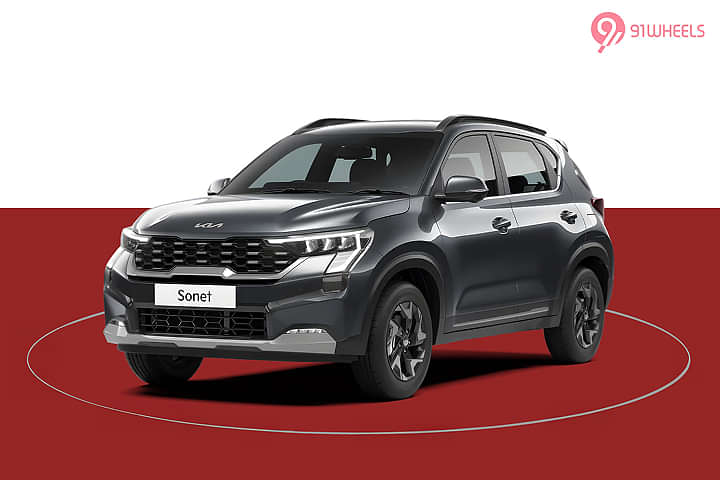 KIA Sonet Left Front Three Quarter
