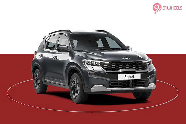 KIA Sonet Right Front Three Quarter