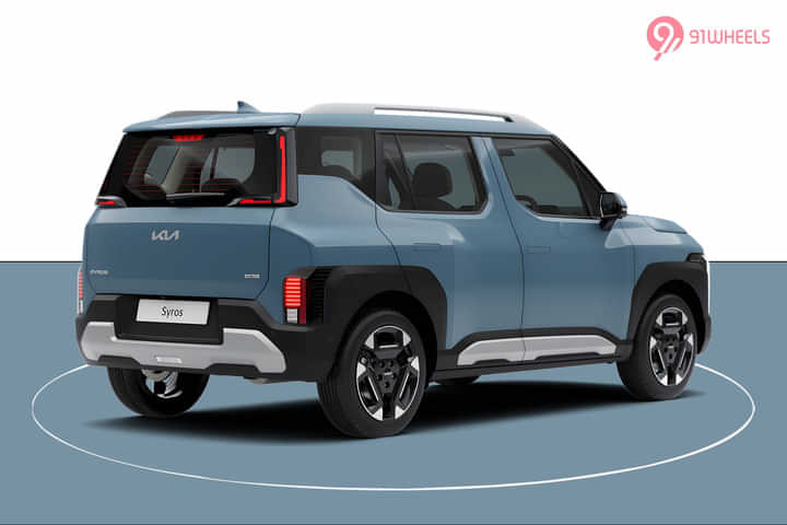 KIA Syros Right Rear Three Quarter KIA Syros Right Rear Three Quarter