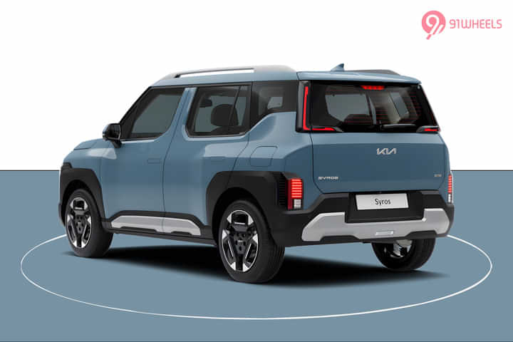 KIA Syros Left Rear Three Quarter KIA Syros Left Rear Three Quarter