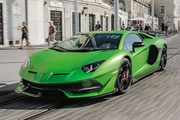 Lamborghini Aventador Driving Shot