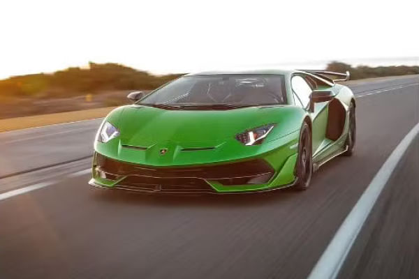Lamborghini Aventador Driving Shot