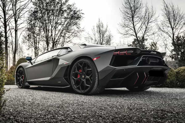 Lamborghini Aventador Rear Profile Lamborghini Aventador Rear Profile