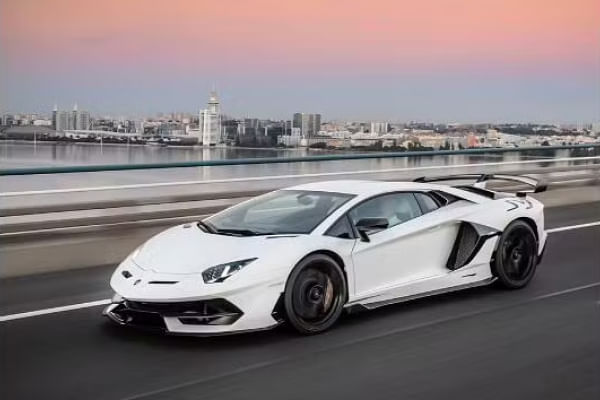 Lamborghini Aventador Driving Shot