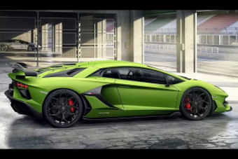 Lamborghini Aventador Side Profile