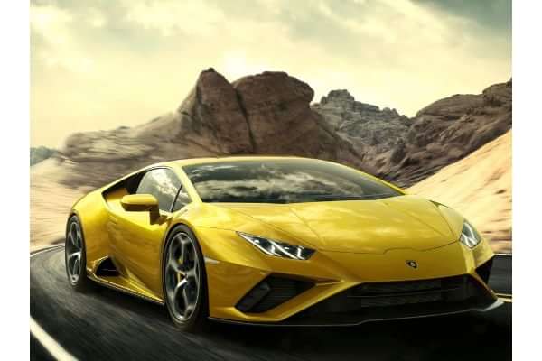 Lamborghini Huracan EVO 2014-2025 Right Front Three Quarter